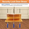 Home Security Door Lock Blemish Door Barricade Brace Garage Front
