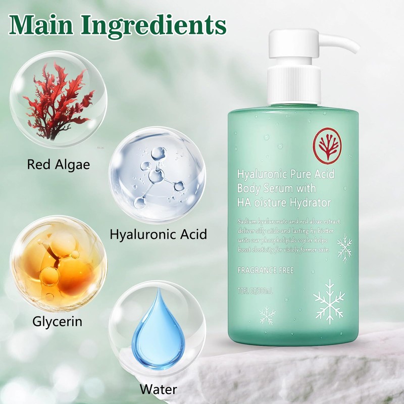 Hyaluronic Acid Body Serumr – Body Serum, Fast-Absorbing Body Care,