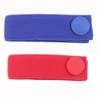 YJRUNFU 2 Pack Length 3.3cm Width Individual Wrist Band Elastic