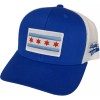 Peerless Embroidery Chicago Flag and Wrigley Field Trucker Mesh with