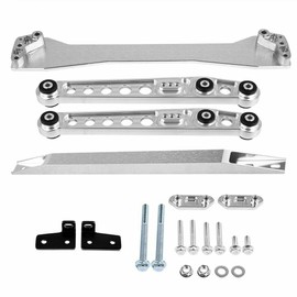 Rear Lower Control Arm, For 1996-00 Honda Civic Rear Control Arm Suspension Kit+Subframe Brace Tie Bar