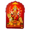 The Saviour Goddess Durga Hindu God Sticker (Size 6" x