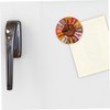 SHOWERORO Retro Fridge Magnets Creative Clock Stickers Vintage Wall Clock