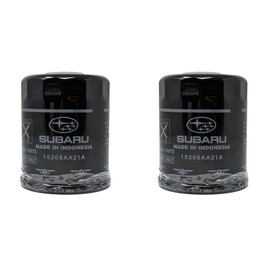 Subaru Engine Oil Filter & Crush Washer Kit (1, 2, 3, 6, 12 pks available) Outback Legacy Impreza Forester XV Crosstrek Ascent 15208AA21A 803916010 (2 Pack)