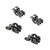 DL-pro Dishwasher Lower Basket Bracket 4 Pieces for Whirlpool 481010600198