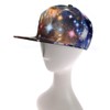 ZLYC Unisex Galaxy Snapback Hat Adjustable Flat Bill Baseball Cap,