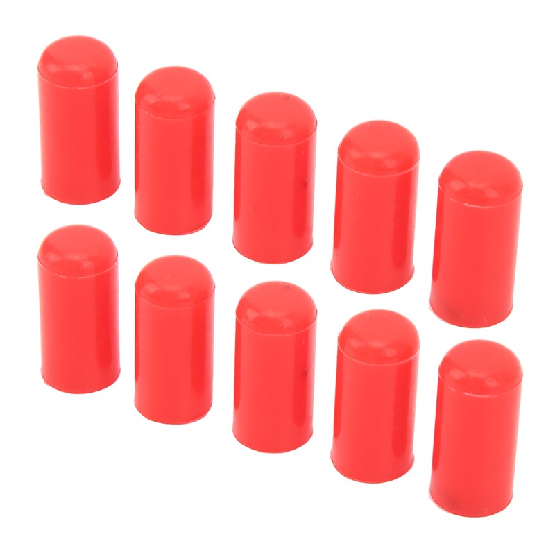 10 Pcs 6mm Intake Vacuum Hose Cap Silicone Wear Resistance