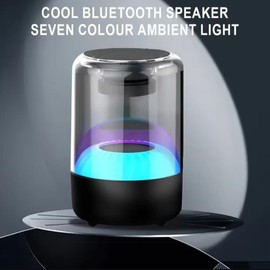 Ziyan Tragbare TWS Bluetooth Lautsprecher Cool LED Lichter Lautsprecher Subwoofer Audio Outdoor Auto Audio Geschenk Drahtlose Soundbox