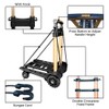 Folding Hand Truck Portable Dolly Compact Utility Luggage Cart with