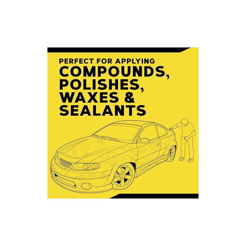 Meguiar's Oficial Gold Class Esponjas Aplicadores W0004 4 Piezas