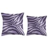 Animal Pattern Cool Accessories & Phone Cases Dark Purple Zebra