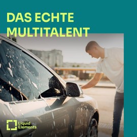 Liquid Elements Waxer All-Purpose Microfibre Cloth, 40 x 40 cm, 600 gsm