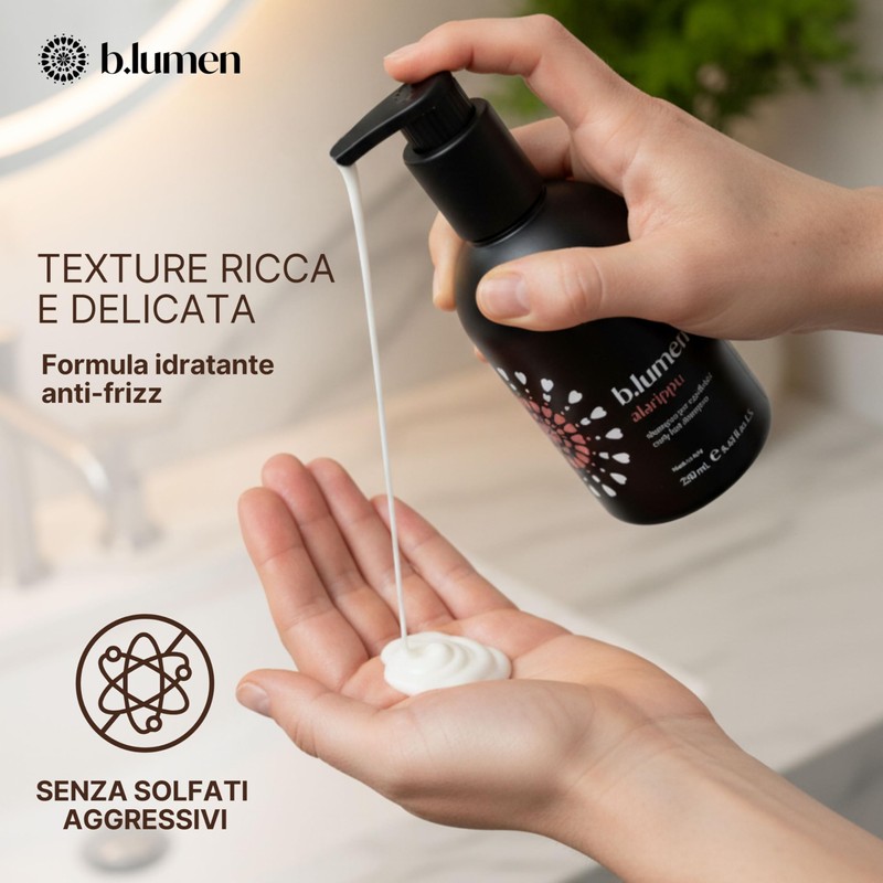 B.lumen Alarippu Shampoo for Curly Hair 250 ml Based on
