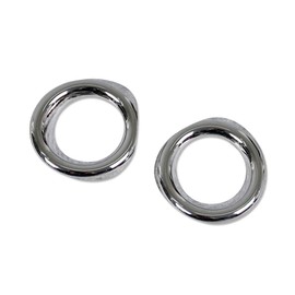 RUIQ Toyota Corolla Sport 210 Series (2018 and newer present) Exterior Chrome Plated Front Fog Lamp Ring Garnish Designed for Toyota Corolla Sport