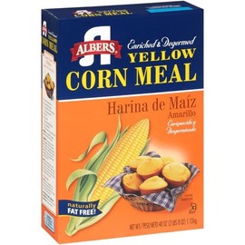 Albers Yellow Corn Meal, 40 OZ (Pack of 4)