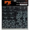 Fox Racing Shox Fork & Shock Sticker Set, Storm Blue,