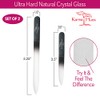 Karma Organic Glass Nail File- Professional Nail Buffer smooth finish