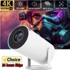 HY300 Portable Projector Smart Home Theater WiFi Wireless Projection BT4.2