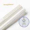 Esufeir 196inch White T Shape Sash Window Weather Stripping Door