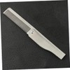 IWOWHERO Stainless Steel Folding Beard Comb for Men Hairdressing Tool