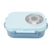Generic 1450ml Camera-Shaped Lunch Box, Stainless Steel Compartment, Thermal Box,