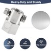 Upgraded Stainless Steel Top Wind Trailer Jack Crank Handle Cordless
