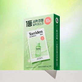 [Cica Soothing] Toriden Balanceful Cica Soothing Mask Pack (10 sheets) [시카진정] 토리든 밸런스풀 시카 진정 마스크팩(10매)