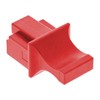 Inline Dust cover, for RJ45 socket, color: red, 100pcs. Pack