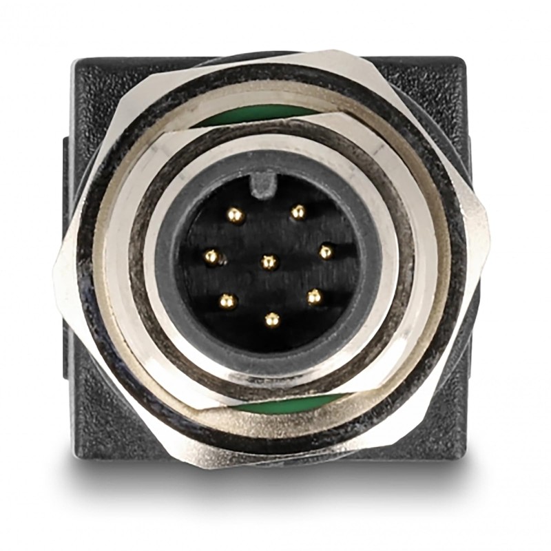 HangTon Netzwerk Adapter M12 8 pin A-codiert Stecker auf RJ45