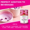 Organic Veda Edible Rose Petal Powder - Organic Rose Petal