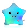 KAHEAUM Creative Twinkle Star Glowing LED Night Light Up Plush