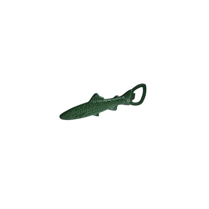 CGB Giftware | Reel Fly Fishing Co. Green Fish Bottle