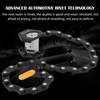 TINMAGI Bike Saddle Foldable Bicycle Lock, 85 cm Folding Lock