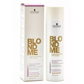 SCHWARZKOPF BLONDEME BLONDE BRILLIANCE TEMPORARY COLOR SHAMPOO 8 OZ / 250 ML
