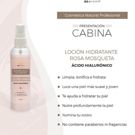 Kit 4 lociones, balanceador ph, astringente, rosas, azuleno Beohemp