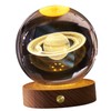 3D Crystal Ball Night Light Rechargeable Battery Soft Light Multifunction