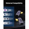 V VCOM 90 Degree USB C Right Angle Adapter, 240W