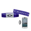 Daily Bible Verse Bracelet-Trust God - Color: God Is Greater