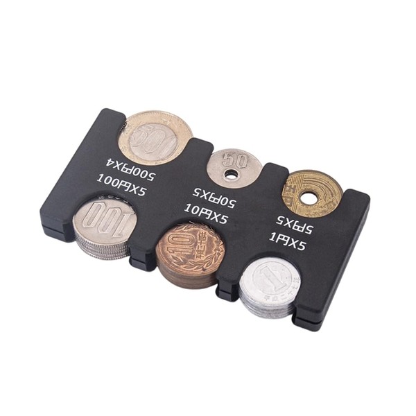Renjzle Coin Holder, Coin Storage, Lightweight, Compact, Portable Coin Holder,