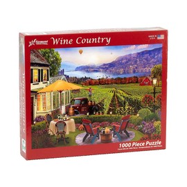 Vermont Christmas Company Wine Country Jigsaw Puzzle 1000 Piece