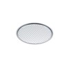 KitchenCraft Perforated Pizza Pan / Crisper, Carbon Steel, 33 cm