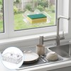 lMengjbang 2Pcs Suction Cup Soap Dish Holder Acrylic Shower Soap