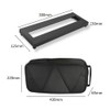 Small Size Guitar Effect Pedal Board Aluminum Alloy Pedalboard 15×4.9