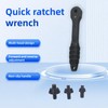 Korialia Ratchet Wrench：3-In-1 Drill Chuck Ratchet Wrench– Universal Chuck Key