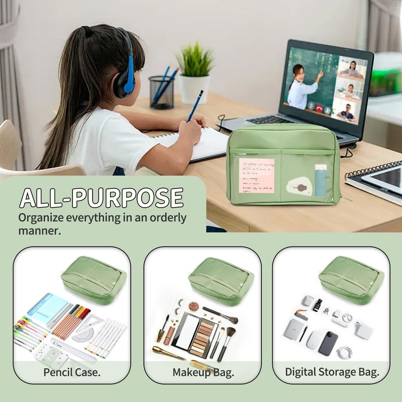 Large Capacity Pencil Case, Big Pencil Pouch Pencil Cases Pencil