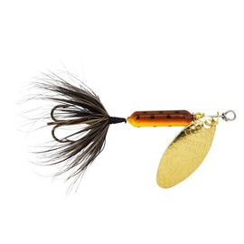Yakima Bait Wordens 208-BRTR Rooster Tail in-Line Spinner, 2 1/4", 1/8 oz, Brown Trout