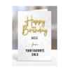 Happy Birthday Boss from your favourite child card, present, gifts