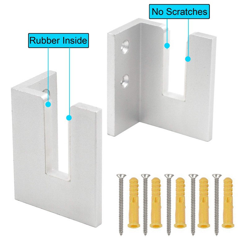 YYST Snowboard Wall Mount Snowboard Wall Rack Hanger - No