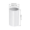 sourcing map PVC Pipe Connector Straight 20 mm Connection for