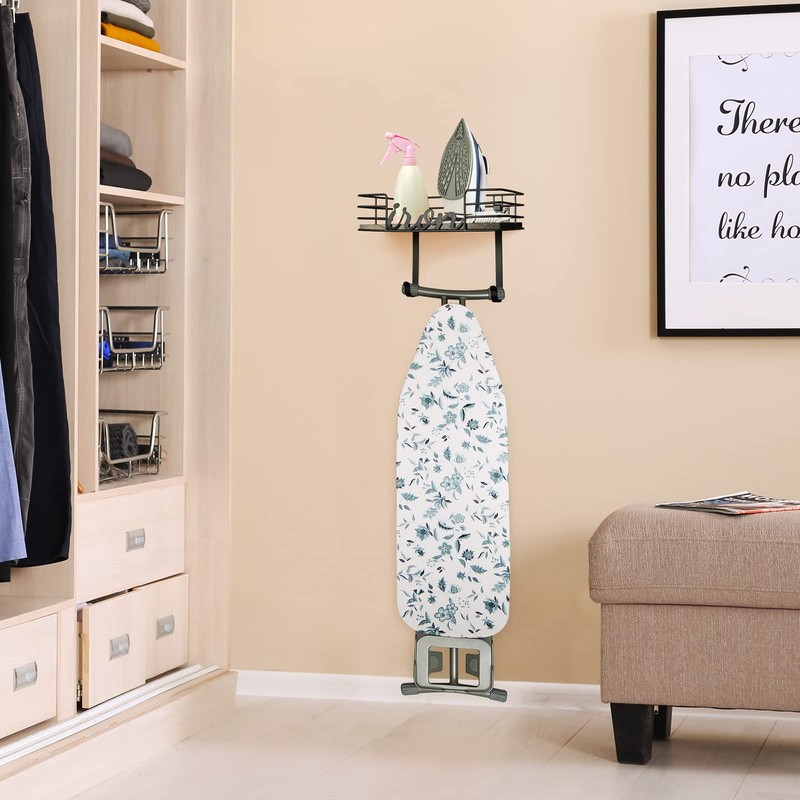TJ.MOREE Ironing Board Hanger Wall Mount - Laundry Room Iron